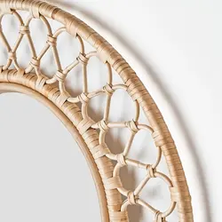 آینه دور حصیری ایکیا GRINSBOL