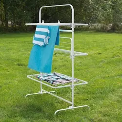 بند رخت سفید سه طبقه ایکیا MULIG