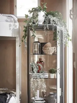 گل و گلدان مصنوعی ایکیا FEJKA اکالیپتوس 9 سانتی متر