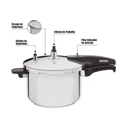 زودپز استیل 6 لیتر ترامونتینا