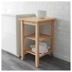 ترولی چوبی ایکیا BEKVAM