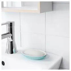 ست بهداشتی ایکیا EKOLN فیروزه ای