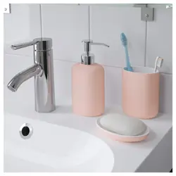 ست بهداشتی ایکیا EKOLN صورتی