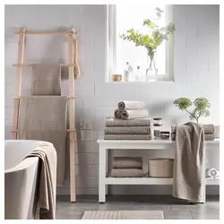 حوله حمام ایکیا VAGSJON رنگ بژ