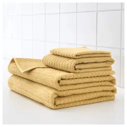 حوله حمام ایکیا VAGSJON رنگ زرد