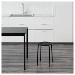 چهارپایه ایکیا MARIUS مشکی