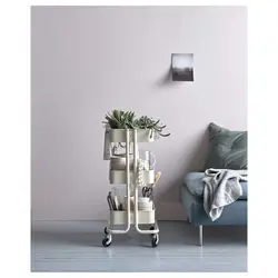 ترولی ایکیا RASKOG بژ