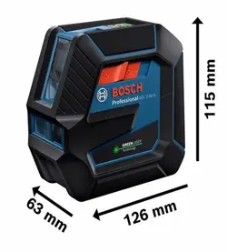 تراز لیزری ترکیبی بوش مدل GCL2-50G - زمیران ابزار BOSCH