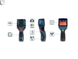 دماسنج لیزری بوش مدل GTC 400 C - زمیران ابزار نماینده BOSCH