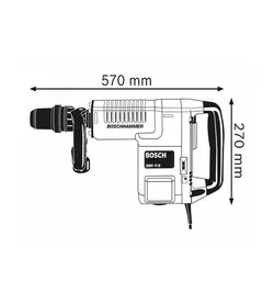 چکش تخریب بوش مدل GSH 11-E - زمیران ابزار نمایندگی BOSCH