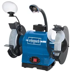 سنگ رومیزی 550 وات شپخ مدل BG200 - زمیران ابزار نمایندگی Scheppach