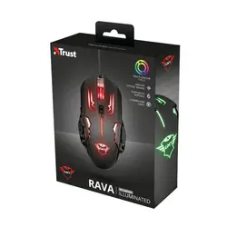 ماوس مخصوص بازی تراست مدل GXT 108 Rava illuminated