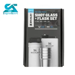 فروش ست شات سفری استنلی Adventure Steel Shots + Flask - زاگرس اسپرت