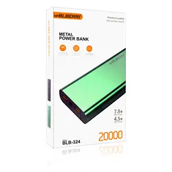 پاور بانک 20000 میلی آمپر ام پی بلبری BLB-324
