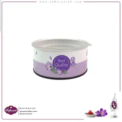 قوطی مقوایی با درب کریستالی پک 20 تایی