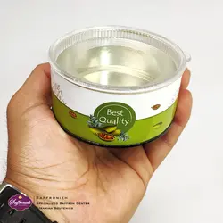 قوطی مقوایی بسته بندی هل درب کریستالی 20 عددی