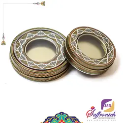 قوطی فلزی خاتم 5 گرمی پک 100تایی