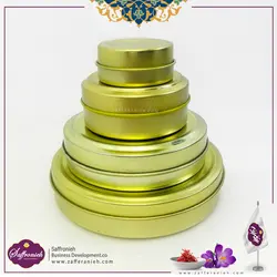 قوطی فلزی بدون طلق قطر 9 (پک 100 عددی)