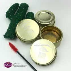 قوطی فلزی طلایی قطر 6.5 (100 عددی)