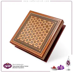 پک کادویی زعفران مدل قاجار کد BF020