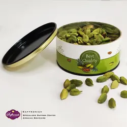 هل سبز هندی اکبر بنفش 50 گرمی با هاردپک