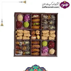 باکس چوبی پذیرایی خرما – مربع