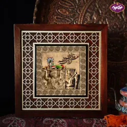 جعبه چوبی هدیه عید نوروز کد 3