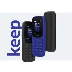 گوشی موبایل نوکیا مدل Nokia 105 (2022) (FA) - آوند موبایل - فروش آنلاین انواع گوشی هوشمند و لوازم جانبی - سامسونگ، شیائومی، هواوی، موتورولا، نوکیا، انکر