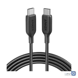 کابل تبدیل USB-C به USB-C انکر مدل A8856 PowerLine III طول 1.8 متر - آوند موبایل - فروش آنلاین انواع گوشی هوشمند و لوازم جانبی - سامسونگ، شیائومی، هواوی، موتورولا، نوکیا، انکر