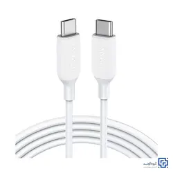 کابل تبدیل USB-C به USB-C انکر مدل A8856 PowerLine III طول 1.8 متر - آوند موبایل - فروش آنلاین انواع گوشی هوشمند و لوازم جانبی - سامسونگ، شیائومی، هواوی، موتورولا، نوکیا، انکر