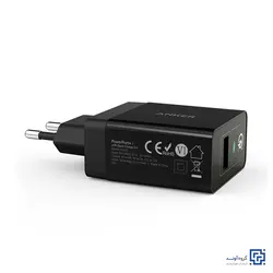 شارژر دیواری انکر مدل A2013 Power Port - آوند موبایل - فروش آنلاین انواع گوشی هوشمند و لوازم جانبی - سامسونگ، شیائومی، هواوی، موتورولا، نوکیا، انکر