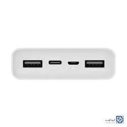پاوربانک شیائومی مدل PLM18ZM ظرفیت 20000 میلی آمپرساعت - آوند موبایل - فروش آنلاین انواع گوشی هوشمند و لوازم جانبی - سامسونگ، شیائومی، هواوی، موتورولا، نوکیا، انکر