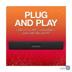 هارد اکسترنال سیگیت مدل Backup Plus Ultra Touch ظرفیت 2 ترابایت