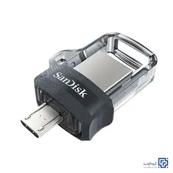 فلش مموری سن دیسک مدل Ultra Dual Drive M3.0 OTG - آوند موبایل - فروش آنلاین انواع گوشی هوشمند و لوازم جانبی - سامسونگ، شیائومی، هواوی، موتورولا، نوکیا، انکر