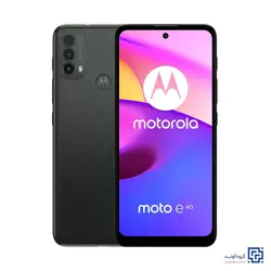 گوشی موبایل موتورولا مدل Moto E40 ظرفیت 64 گیگابایت - آوند موبایل - فروش آنلاین انواع گوشی هوشمند و لوازم جانبی - سامسونگ، شیائومی، هواوی، موتورولا، نوکیا، انکر