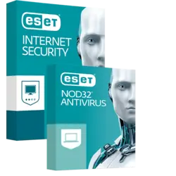 آنتی ویروس ESET مدل Internet Security دوکاربره پک 10 تایی