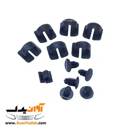 پک خار عایق درب موتور ساینا و کوییک - فروشگاه آنلاین قطعات خودرو | آوان یدک