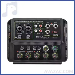 میکسر کارت صدا 4 کانال DYNAPRO MXM4 - فروشگاه اینترنتی آوازک