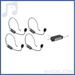 میکروفن بی‌سیم هدمیک زیکو مدل ZICO PRO-4T | آوازک