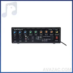 اکو آمپلی فایر رومیزی روژان VL1000 خرید اکو آمپلی فایر اهمی – ولتی| فروشگاه آوازک ♫