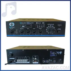 خرید آمپلی فایر مرکزی سامی مدل SAMMI- 200 | نمایندگی رسمی سامی | فروشگاه آوازک