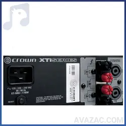 خرید آمپلی فایر کرون مدل CROWN- XTI 6002 | نمایندگی رسمی کرون | فروشگاه آوازک