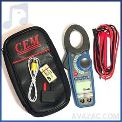 خرید آمپرمتر دیجیتال AC DC 1000A سم CEM DT-3347 | نمایندگی رسمی سم | آوازک
