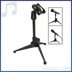 خرید سه پایه میکروفون خبرنگاری زیکو مدل ZICO C-03 | نمایندگی رسمی زیکو | آوازک