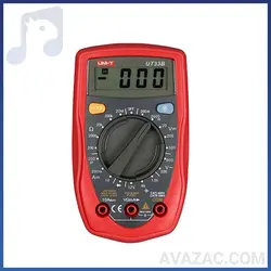 مولتی متر کوچک حرفه ای UNI-T مدل +UT-33B خرید آنلاین مولتی متر|فروشگاه آوازک ♫