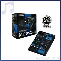 میکسر یاماها مدل YAMAHA- MG06X | نمایندگی رسمی یاماها | آوازک