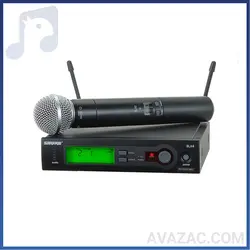خرید میکروفون بیسیم شور SLX24/SM58 | نمایندگی رسمی SHURE | فروشگاه آوازک