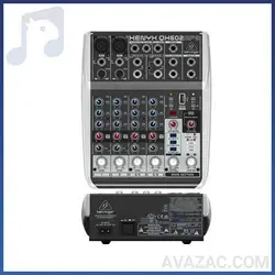 خرید میکسر بهرینگر Behringer–XENYX- QX602MP3 | نمایندگی رسمی بهرینگر | آوازک