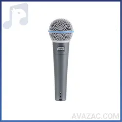 خرید میکروفون شور BETA58A | نمایندگی رسمی SHURE | فروشگاه آوازک