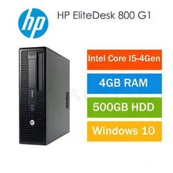 مینی کیس استوک اچ پی HP Elitedesk 600\800 G1 پردازنده i5 نسل 4